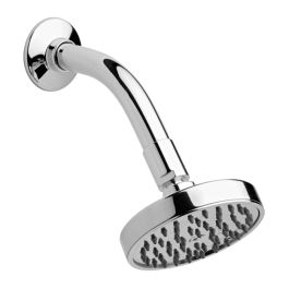 Explora Shower Head With Arm And Flange Polished Chrome